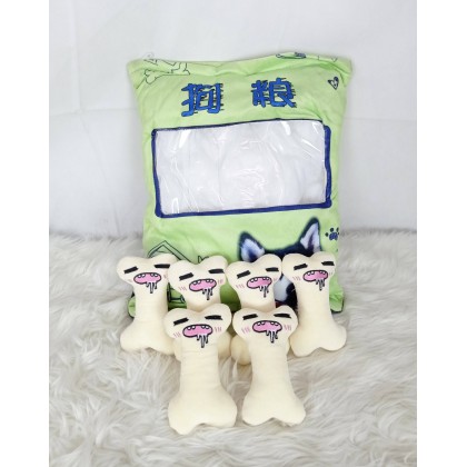 {M'SIA STOCK} SNACK SOFTTOYS/PLUSHTOYS/KIDSTOYS 50CM 零食包娃娃玩具公仔50厘米