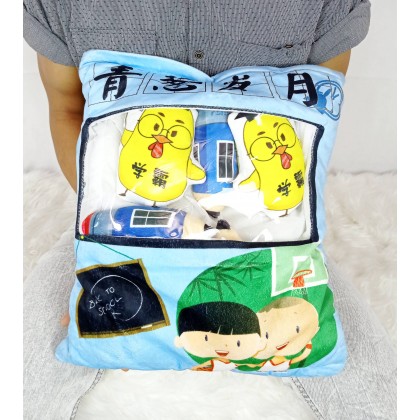 {M'SIA STOCK} SNACK SOFTTOYS/PLUSHTOYS/KIDSTOYS 50CM 零食包娃娃玩具公仔50厘米