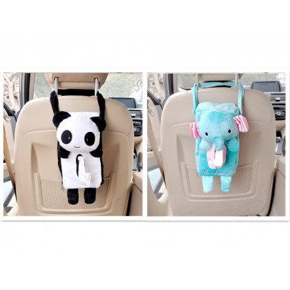 {READY STOCK} PANDA ELEPHANT TISSUE BOX SOFTTOYS/PLUSHTOYS/KIDSTOYS 25-35CM 熊猫大象纸巾盒娃娃玩具公仔25厘米-35厘米 Anak Patung