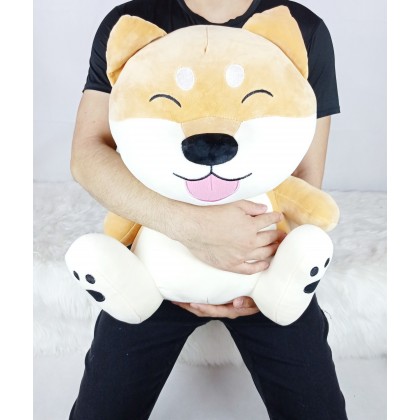 Shiba Inu Dog （Stretch Cotton）SoftToys/PlushToys/KidsToys 50cm  坐姿柴犬（太空棉）娃娃玩具公仔50厘米