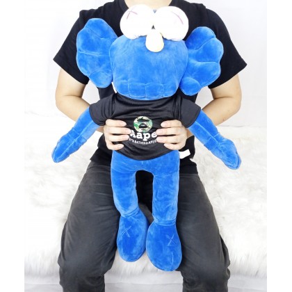 {M'SIA STOCK} KAWS（STRETCH COTTON）SOFT TOYS/PLUSH TOYS/KIDS TOYS 60CM 太空棉考斯芝麻街娃娃玩具公仔60厘米 Patung Beruang