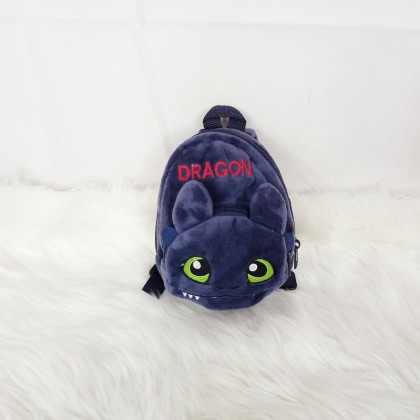 {M'SIA STOCK} CARTOON COIN PURSE BAG SOFTTOYS/PLUSHTOYS/KIDSTOYS 6INCH 18CM 卡通拉链扣包娃娃玩具公仔 6寸 Patung Beruang