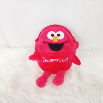 {M'SIA STOCK} CARTOON DOUBLE-LAYER ZIPPER BAG SOFTTOYS/PLUSHTOYS/KIDSTOYS 7INCH 21CM 卡通双层零钱包娃娃玩具公仔 7寸 Patung Beruang