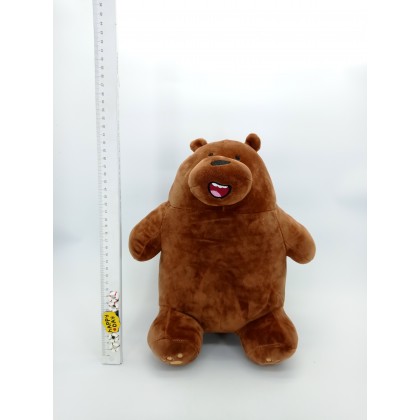 WE BARE BEAR SOFTTOYS/PLUSHTOYS/KIDSTOYS/DOLL 25-35CM 咱们裸熊/坐三只熊娃娃玩具公仔25厘米-35厘米