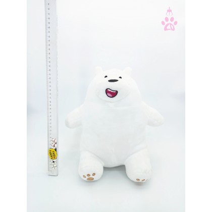 WE BARE BEAR SOFTTOYS/PLUSHTOYS/KIDSTOYS/DOLL 25-35CM 咱们裸熊/坐三只熊娃娃玩具公仔25厘米-35厘米