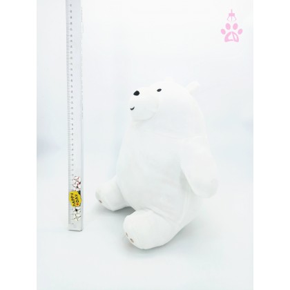 WE BARE BEAR SOFTTOYS/PLUSHTOYS/KIDSTOYS/DOLL 25-35CM 咱们裸熊/坐三只熊娃娃玩具公仔25厘米-35厘米