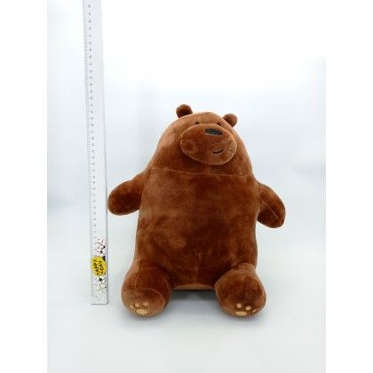 WE BARE BEAR SOFTTOYS/PLUSHTOYS/KIDSTOYS/DOLL 25-35CM 咱们裸熊/坐三只熊娃娃玩具公仔25厘米-35厘米
