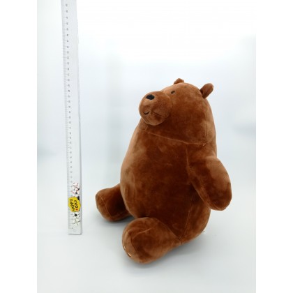 WE BARE BEAR SOFTTOYS/PLUSHTOYS/KIDSTOYS/DOLL 25-35CM 咱们裸熊/坐三只熊娃娃玩具公仔25厘米-35厘米