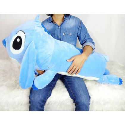 COUPLE STITCH（STRETCH COTTON）Long Pillow SOFTTOYS/PLUSHTOYS/KIDSTOYS/DOLL 120CM 趴姿史迪奇太空棉娃娃玩具公仔120厘米