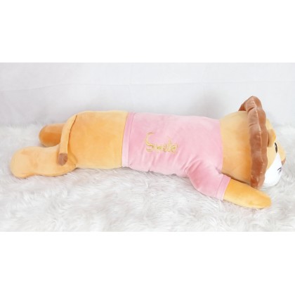 {M'SIA STOCK} LION (STRETCH COTTON)Long Pillow SOFTTOYS/PLUSHTOYS/KIDSTOYS/DOLL 100CM穿衣趴獅子(太空棉)娃娃玩具公仔100厘米 Anak Patung {M'SIA STOCK} LION (STRETCH COTTON)Long Pillow SOFTTOYS/PLUSHTOYS/KIDSTOYS/DOLL 100CM穿衣趴獅子(太空棉)娃娃玩具公仔100厘米 Anak Patung