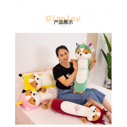 {M'SIA STOCK} DRESSING SQUIRREL SOFTTOYS/PLUSHTOYS/KIDSTOYS/DOLL 90CM彩色穿衣松鼠娃娃玩具公仔90厘米 Anak Patung