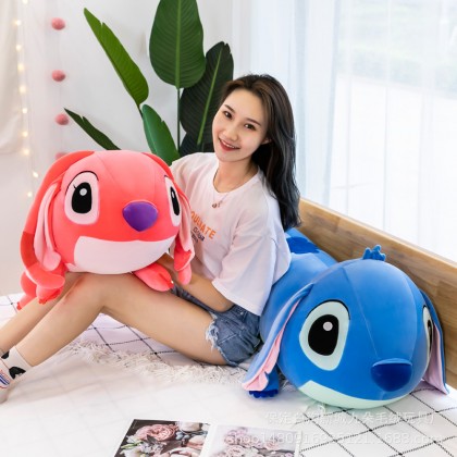 COUPLE STITCH(STRETCH COTTON)SOFTTOYS/PLUSHTOYS/KIDSTOYS/DOLL 80CM 趴姿史迪奇太空棉娃娃玩具公仔80厘米 COUPLE STITCH(STRETCH COTTON)SOFTTOYS/PLUSHTOYS/KIDSTOYS/DOLL 80CM 趴姿史迪奇太空棉娃娃玩具公仔80厘米