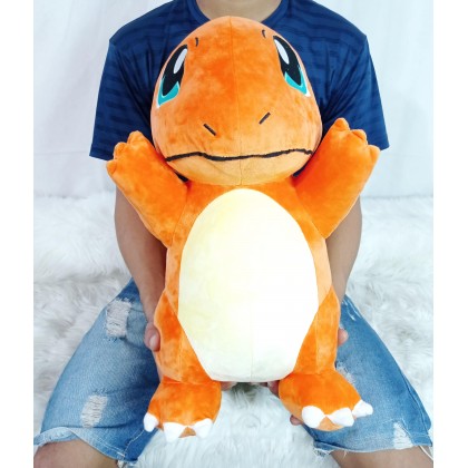 {M'SIA STOCK} Charmander/Spheal/Charizard/Bulbasaur SOFT TOYS/PLUSH TOYS/KIDS TOYS 50CM 小火龙/妙蛙种子/海豹球/喷火龙宝可梦娃娃玩具公仔50厘米