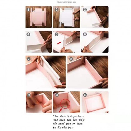 {READY STOCK} 1 Set Gift Box [Box + Paper Bag] Festival Wedding Valentine Days Door/Party Gift Box 伴手礼盒结婚喜糖盒包装盒手提袋套装