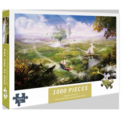 {M'SIA STOCK} 1000pcs Mini Puzzles 75*50cm Educational Jigsaw Puzzle One Piece/Naruto 成人1000片海贼王/火影忍者益智拼图玩具Kartun Jigsaw