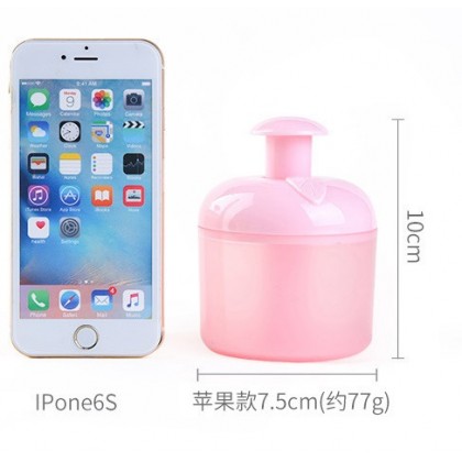 {READY STOCK} Portable Facial Cleanser Foam Bubbler Apple Maker Cup Facial Tool 苹果网红洗面奶打泡器洁面洗脸泡沫起泡器
