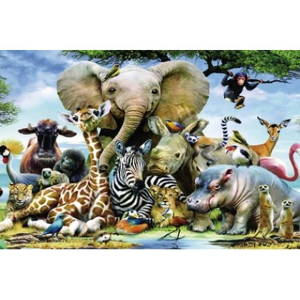 1000pcs Mini Puzzles DIY Educational Jigsaw Framed Puzzle 成人1000片 彩虹地球星空圆形 益智卡通定制平面拼图玩具