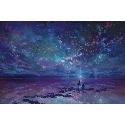 1000pcs Mini Puzzles DIY Educational Jigsaw Framed Puzzle 成人1000片 彩虹地球星空圆形 益智卡通定制平面拼图玩具