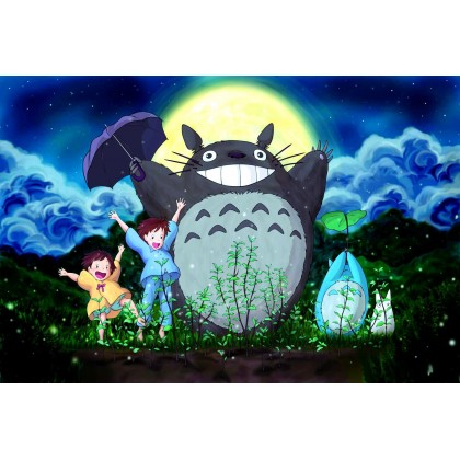 1000pcs Mini Puzzles DIY Educational Jigsaw Framed Puzzle 成人1000片 彩虹地球星空圆形 益智卡通定制平面拼图玩具