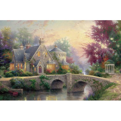 1000pcs Mini Puzzles DIY Educational Jigsaw Framed Puzzle 成人1000片 彩虹地球星空圆形 益智卡通定制平面拼图玩具