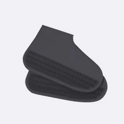 S size Waterproof Shoes Cover Environmental Protection Reusable Anti-Slip  S尺码硅胶鞋套防水加厚防滑 Penutup Kasut Kalis Air