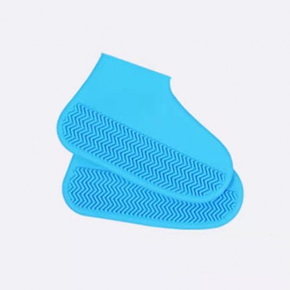 S size Waterproof Shoes Cover Environmental Protection Reusable Anti-Slip  S尺码硅胶鞋套防水加厚防滑 Penutup Kasut Kalis Air