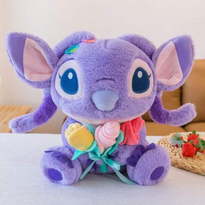 Stitch Holding Flower 90CM   史迪仔抱花花 90厘米