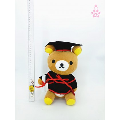Doraemon/Stitch/Minnie/Rilakkuma/Pikachu Graduation SoftToys/PlushToys/KidsToys 25-35cm  叮当/史迪奇/米妮/轻松熊/皮卡丘毕业娃娃玩具公仔25厘米-35厘米