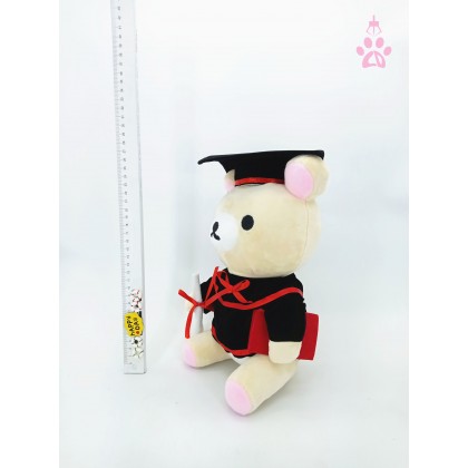Doraemon/Stitch/Minnie/Rilakkuma/Pikachu Graduation SoftToys/PlushToys/KidsToys 25-35cm  叮当/史迪奇/米妮/轻松熊/皮卡丘毕业娃娃玩具公仔25厘米-35厘米