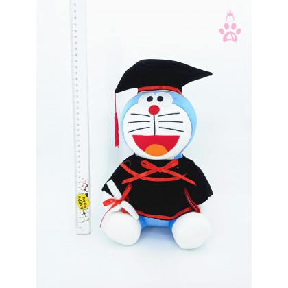 Doraemon/Stitch/Minnie/Rilakkuma/Pikachu Graduation SoftToys/PlushToys/KidsToys 25-35cm  叮当/史迪奇/米妮/轻松熊/皮卡丘毕业娃娃玩具公仔25厘米-35厘米