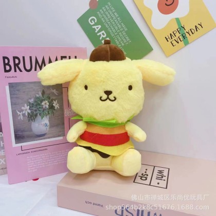 Burger Pom Pom Purin 40CM   汉堡布丁狗 40厘米