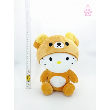 {M'SIA STOCK} Dress Hello Kitty SoftToys/PlushToys/KidsToys 25-35cm 坐姿变装凯蒂猫娃娃玩具公仔25厘米-35厘米  Anak Patung