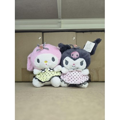 Lace Dress Melody Kuromi 7INCH 21CM 蕾丝裙美乐蒂库洛米 7寸 21厘米 Lace Dress Melody Kuromi 7INCH 21CM 蕾丝裙美乐蒂库洛米 7寸 21厘米