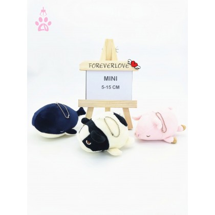 Animal Pig （Stretch Cotton）MiniSoftToys/PlushToys/KidsToys/Key Chain 5-15cm  动物系列太空棉迷你娃娃玩具公仔钥匙圈5厘米-15厘米 