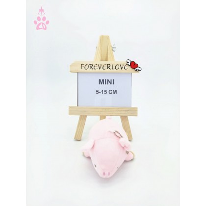 Animal Pig （Stretch Cotton）MiniSoftToys/PlushToys/KidsToys/Key Chain 5-15cm  动物系列太空棉迷你娃娃玩具公仔钥匙圈5厘米-15厘米 