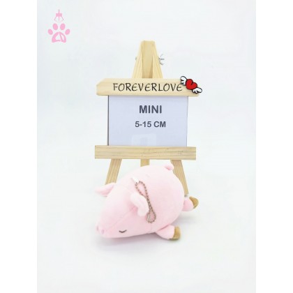 Animal Pig （Stretch Cotton）MiniSoftToys/PlushToys/KidsToys/Key Chain 5-15cm  动物系列太空棉迷你娃娃玩具公仔钥匙圈5厘米-15厘米 