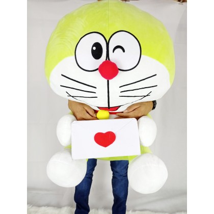 {M'SIA STOCK} Doraemon SoftToys/PlushToys/KidsToys 70cm 信封哆啦A梦/叮当娃娃玩具公仔70厘米 Patung Beruang
