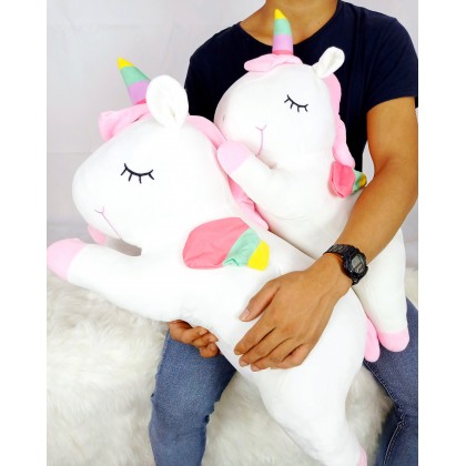 Unicorn(Stretch Cotton)SoftToys/PlushToys/KidsToys 60cm 趴姿太空棉独角马娃娃玩具公仔60厘米 Unicorn(Stretch Cotton)SoftToys/PlushToys/KidsToys 60cm 趴姿太空棉独角马娃娃玩具公仔60厘米