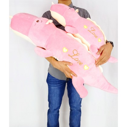 Crocodile（Stretch Cotton） SoftToys/PlushToys/KidsToys 60cm 鳄鱼太空棉娃娃玩具公仔60厘米 Patung Beruang
