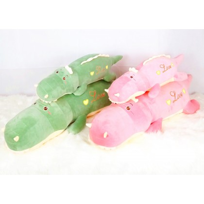 Crocodile（Stretch Cotton） SoftToys/PlushToys/KidsToys 60cm 鳄鱼太空棉娃娃玩具公仔60厘米 Patung Beruang
