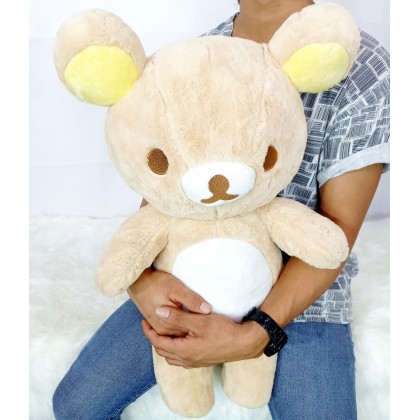 {M'SIA STOCK} Rilakkuma SoftToys/PlushToys/KidsToys 60cm 毛绒彩色轻松熊娃娃玩具公仔60厘米 Patung Beruang