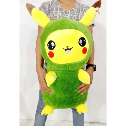 Pikachu（Stretch Cotton） SoftToys/PlushToys/KidsToys 60cm 毛料皮卡丘太空棉娃娃玩具公仔60厘米 Patung Beruang